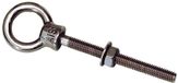 Talamex Boulons à œillet Inox Quincaillerie de pont 100 cm
