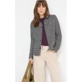 cecil Jacquard geruite binnenjas