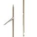 Picasso Gold Inox Stainless Steel Notch 7 mm Einflossen-speerschaft