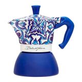Bialetti Cafetière moka Bialetti x Dolce & Gabbana induction Mediterraneo, 6 tasses
