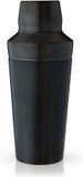 Viski Titanium Cocktailshaker - roestvrijstaal - 550ml - zwart