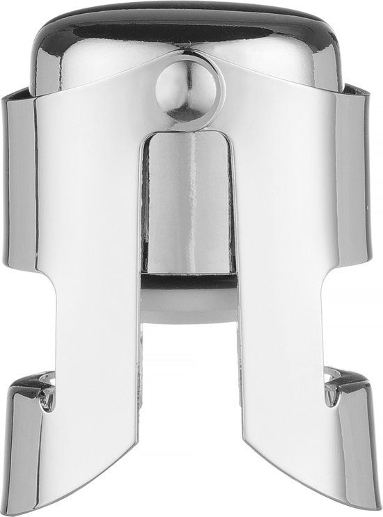 BarUp Champagne Stopper - Chroom - Luchtdicht