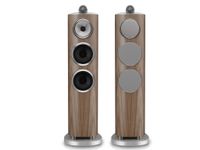 Bowers & Wilkins 804 D5 enceinte colonne placage noyer clair