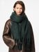 PIECES - PCNIKITA LONG SCARF NOOS BC - Sjaal - Polyester - Darkest Spruce