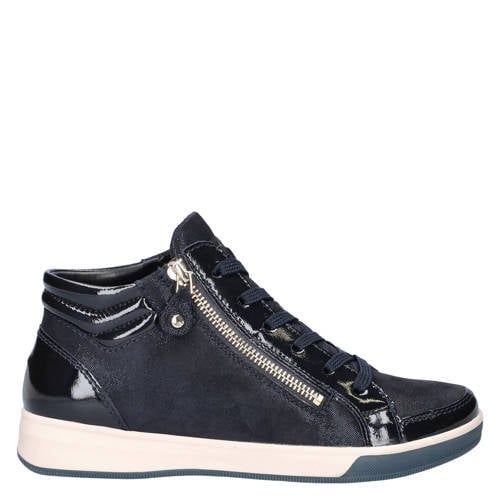 Ara Rom lakleren sneakers - blauw