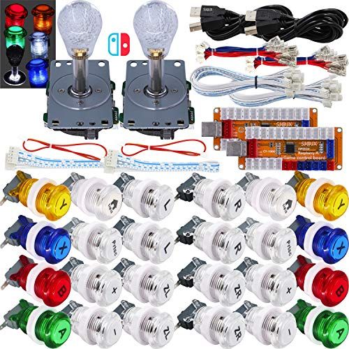 SJ@JX Arcade Game LED Controller for Nintendo Switch PC PS3 Retropie MAME