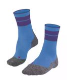FALKE Heren Sokken Merino Wol Mix Blauw Gestreept 44/45