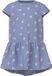 NAME IT Meisjes Jurk Paars Katoen Korte Mouw Maat 80