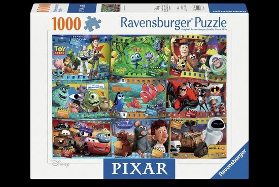 Ravensburger Disney Pixar Movies 1000 PC Puzzle