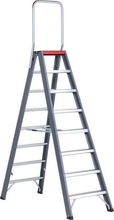 ALTREX Falco 8 treeds Industrietrap - Dubbel oploopbaar - Werkhoogte 3.90m