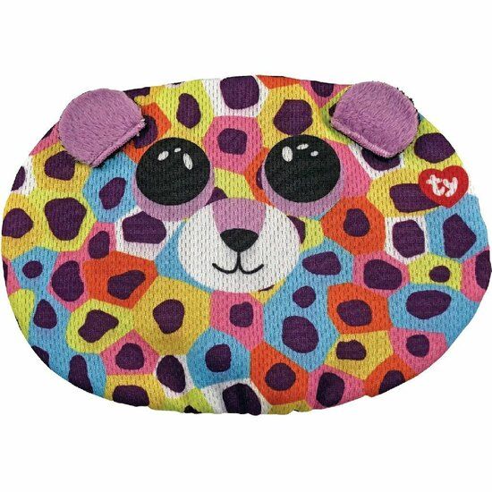 TY Washable Kids Face Mask Leopard Giselle Adjustable 3+
