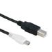 Hama Mini USB Cable "On the Go" - 1.8 m - Black