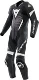 Dainese Laguna Seca 6 Zwart Wit Antraciet 1-Delig Motorpak - Racepak