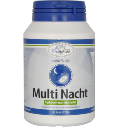 Vitakruid Multi Nacht Tabletten 90st