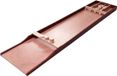 Cougar Dutch Shuffle Board Classic Sjoelbak Wedstrijd – Naturel/Marron – 200 x 40 cm – Avec 30 palets de sjoelbak – Holgedraaid - Wedstrijdformaat – Pour usage récréatif – Bois