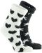 Apollo chaussettes / chaussettes d'intérieur - enfants - 2-pack - noir/blanc - taille unique - Chaussettes de nuit - Chaussettes à enfiler