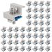50 supports en forme de Z pour panneaux solaires, en aluminium, fixations pour systèmes photovoltaïques