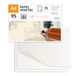 Plantpapier, Ofituria Plantpapier, A4, met gesatineerd oppervlak, 15 vellen à 95 g/m², robuust boekpapier voor technische tekeningen en knutselwerk, zuurvrij papier - gastronomie (15 vellen)
