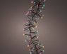 Lumineo LED cluster kerstverlichting 768 lampjes 6 meter soft multi colour zwart snoer