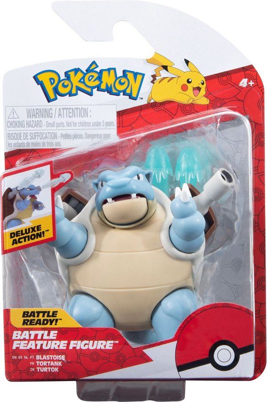 Pokémon Battle Feature Speelfiguur - Blastoise 11 cm