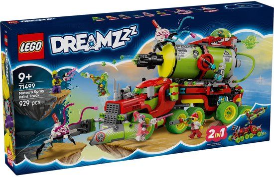 LEGO - LEGO DREAMZzz LEGO DREAMZzz™ Mateo's Spuitbustruck Speelgoed - 71499