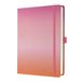 Sigel Jolie Bullet Journal A5 Hardcover Gradient Sunset Dot-Lined 200 Pages