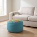 Signes Grimalt Poefen Signes Grimalt Ronde Poef Jungle Turquoise