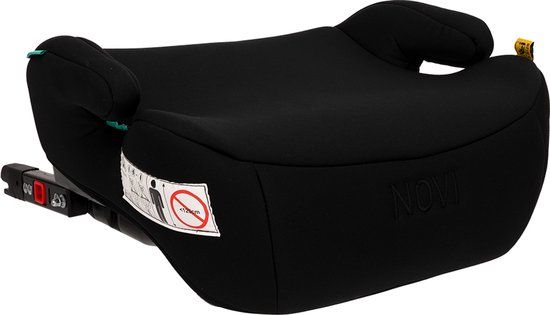Novi Baby Titaniumbaby Novi Baby Jimm V2 Booster - I-Size Zitverhoger - Isofix - Zwart