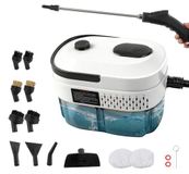 OEM Stoomreiniger, handapparaat, 2500 W, 3 bar, 1400 ml, met 6 borstels