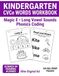 Kindergarten CVCe Words Workbook: Magic E Long Vowel Practice: Science of Reading Aligned Phonics Activity Book – Silent E, Orthographic Mapping, and Decoding