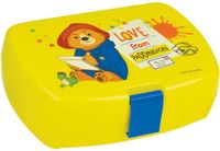 Fun House Paddington kinderlunchbox, geel, kunststof