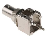 RS PRO BNC-connector, PCB, 50Ω, recht