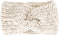 Jumada's Haarband / Hoofdband / Oorwarmer Wit Katoen Unisex