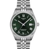 Tissot Ballade Powermatic 80 COSC 39mm, montre automatique suisse pour hommes, boîtier en acier inoxydable, cadran vert, T1564081109300