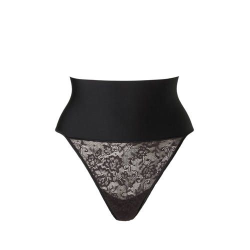 Maidenform High Waist Shaping Thong - Black