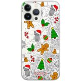 ERT GROUP mobiel telefoonhoesje voor Apple iPhone 12 PRO MAX origineel en officieel erkend Babaco patroon Winter 006 optimaal aangepast aan de vorm van de mobiele telefoon, met glitter overloopeffect
