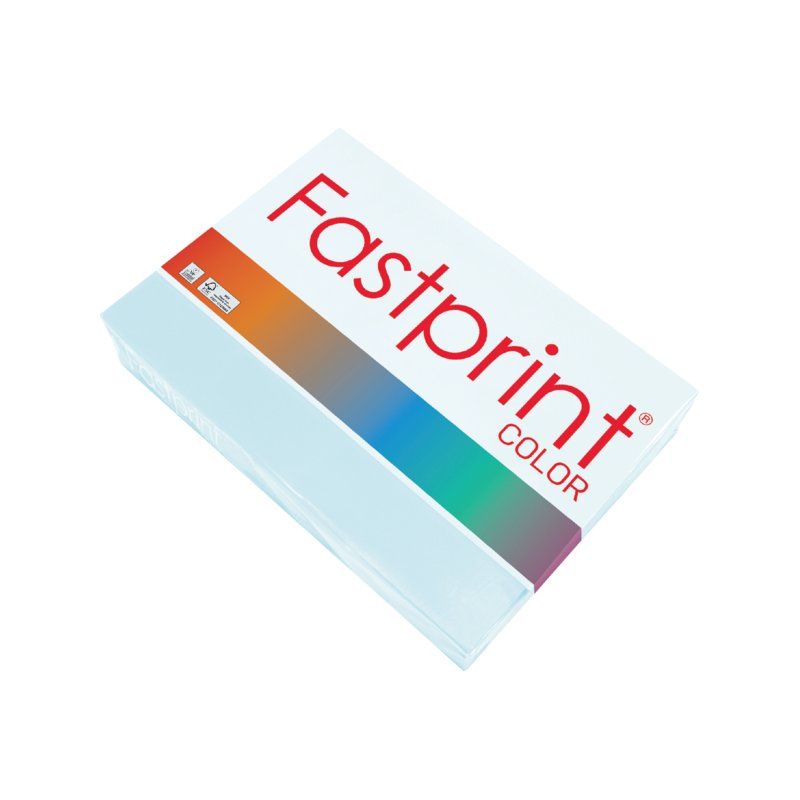 Fastprint Kopieerpapier a4 80gr lichtblauw 500vel