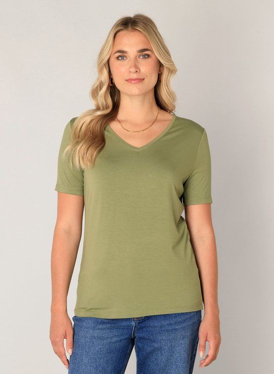 BASE LEVEL Yanic Jersey Shirt - Green - maat 40