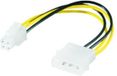 M-Cab 7008010 Intern 0.16m CPU P4 (4-pin) Multi kleuren electriciteitssnoer