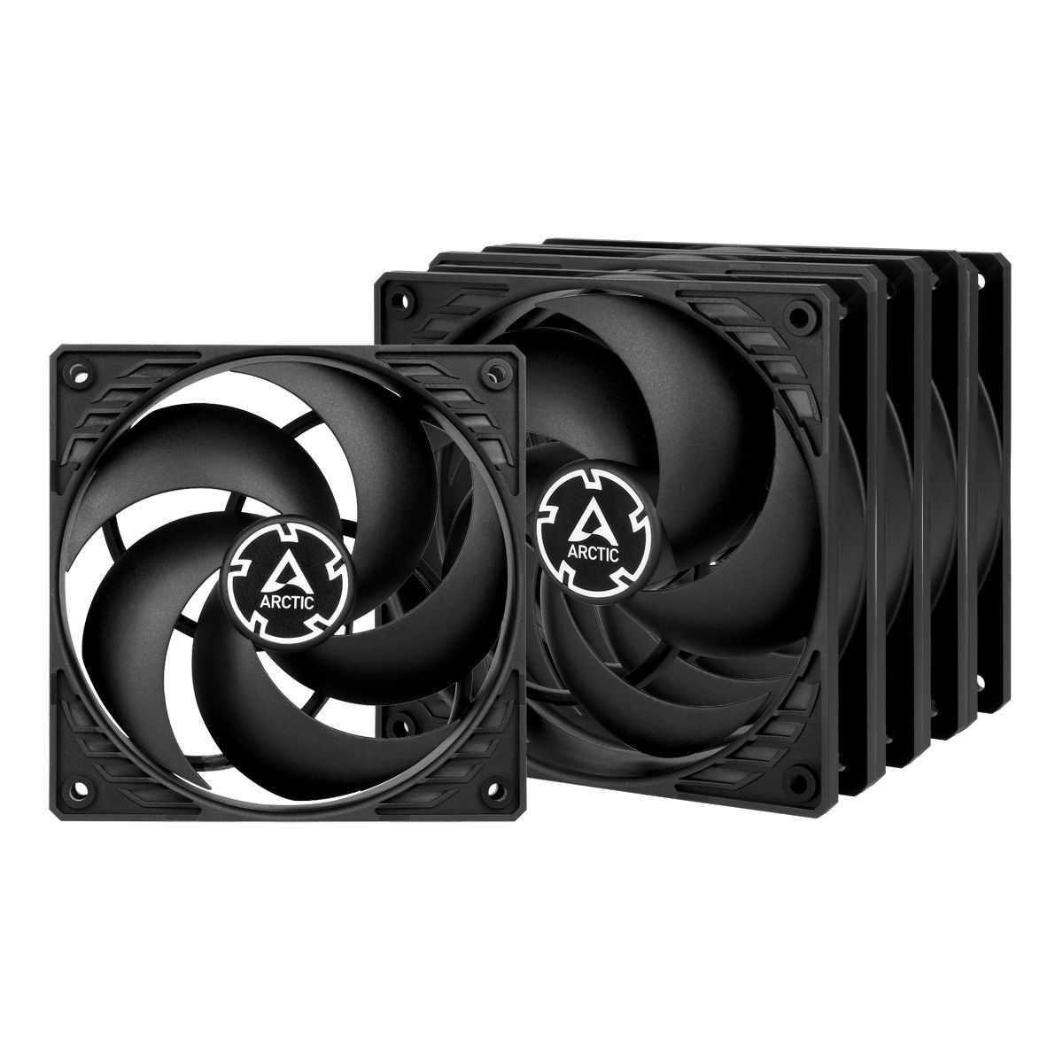 ARCTIC P12 Value Pack 12cm Fan - Black