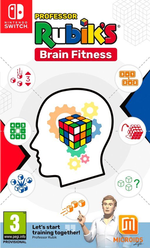 Microids Professor Rubik's Brain Fitness - Switch - Standard Edition - Nintendo Switch/OLED