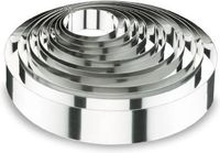 Lacor 68418 Cakevorm RVS Zilver Rond 18 x 4 cm