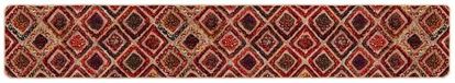 vidaXL - Tapijt - Runner - MARSA - Meerkleurig - 50 x 450 cm - Polyester en PVC