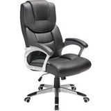 Deuba Bureaustoel – Ergonomisch Draaistoel Gaming Stoel Office - Zwart