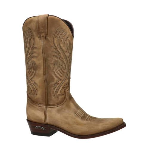 Sendra Lucky Mick nubuck cowboylaarzen beige