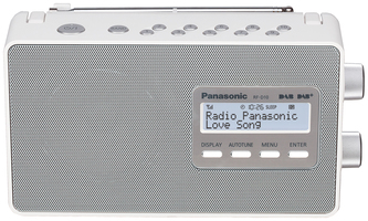 Panasonic RF-D10EG-W - Draagbare DAB+ Radio - Wit
