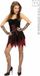 Widmann Vampier & Dracula Kostuum Korte Victoriaanse Vrouwelijke Vampier Kostuum Large Halloween Verkleedkleding