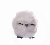 Uil Bal Cute (Ø8cm) hangende kerstdecoratie, wit