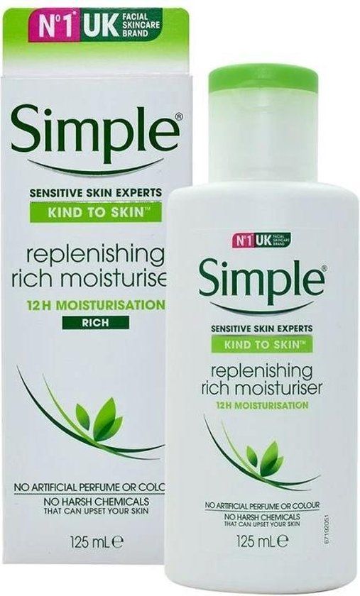 Simple Replenishing Rich Hydraterende Lotion – 125 ml