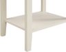 Vente-unique Set de 2 tables de chevet avec 1 tiroir et 1 plateau - MDF - Beige - NIRIVA
